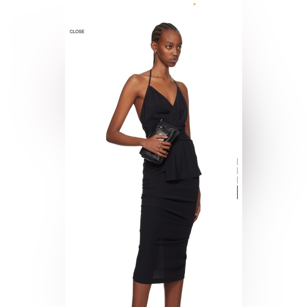 Rick Owens Ruched Midi Skirt - IT 46